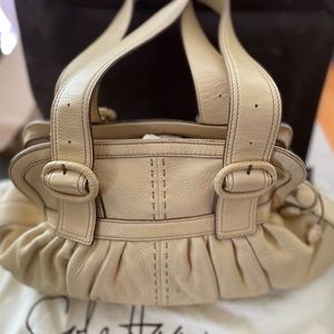 Cole Haan chamois handbag